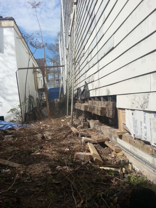 824 Orange St. sill and chainwall replacement. image