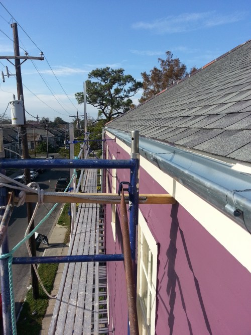 New roof, gutters and paint image